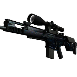 free csgo skin StatTrak™ SCAR-20 | Grotto (Battle-Scarred)