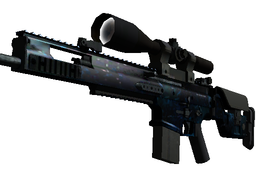 StatTrak™ SCAR-20 | Grotto (Well-Worn)