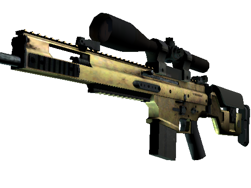 SCAR-20 | Brass (Field-Tested)