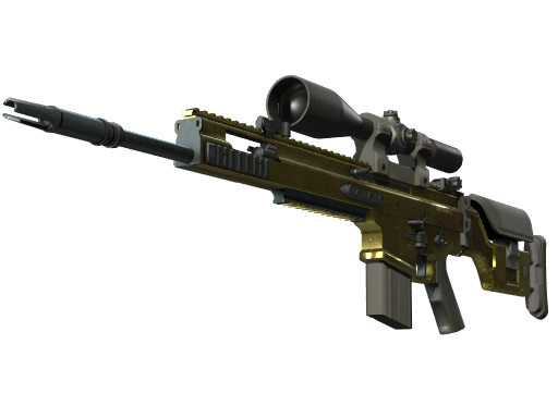 SCAR-20 | Brass (Field-Tested)