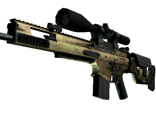 SCAR-20 | Brass (Battle-Scarred)