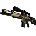 SCAR-20 | Brass (Battle-Scarred)