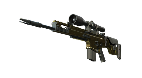 SCAR-20 | Brass (Battle-Scarred)