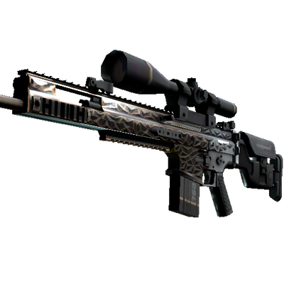 SCAR-20 | Fragments (Well-Worn)