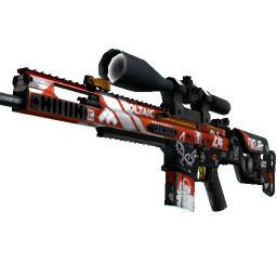 SCAR-20 | Bloodsport (Well-Worn)