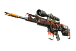 StatTrak™ SCAR-20 | Bloodsport (Minimal Wear)