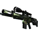 SCAR-20 | Green Marine (Battle-Scarred)