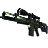 SCAR-20 | Green Marine <br>(Well-Worn)