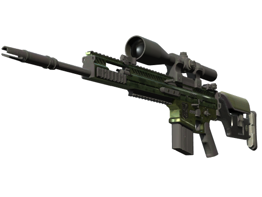 SCAR-20 | Zielony marine (lekkie zużycie)