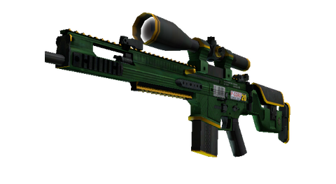 StatTrak™ SCAR-20 | Powercore (Well-Worn)