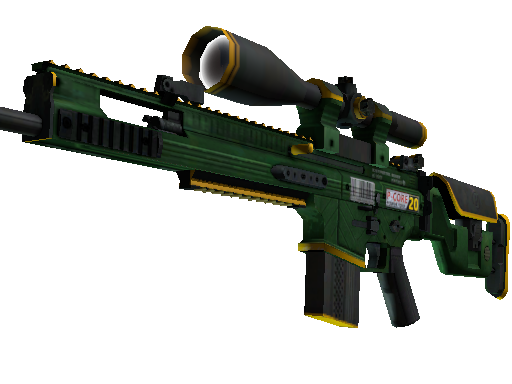 Primary image of skin StatTrak™ SCAR-20 | Powercore