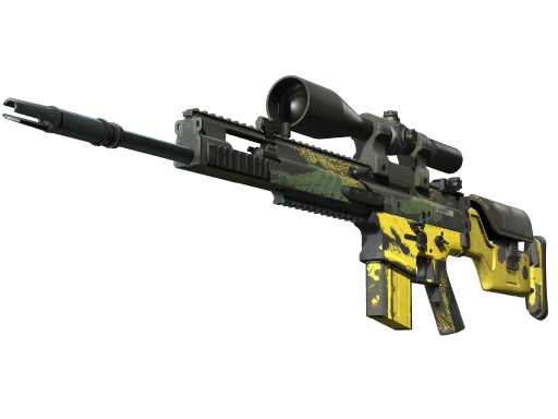 SCAR-20 | Jungle Slipstream (Well-Worn)