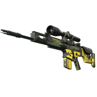 StatTrak™ SCAR-20 | Jungle Slipstream (Well-Worn) thumbnail