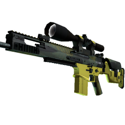 free csgo skin StatTrak™ SCAR-20 | Jungle Slipstream (Factory New)