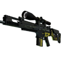 StatTrak™ SCAR-20 | Jungle Slipstream (Battle-Scarred)