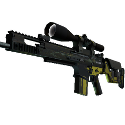 SCAR-20 | Jungle Slipstream (Battle-Scarred)