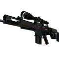 StatTrak™ SCAR-20 | Crimson Web (Battle-Scarred)