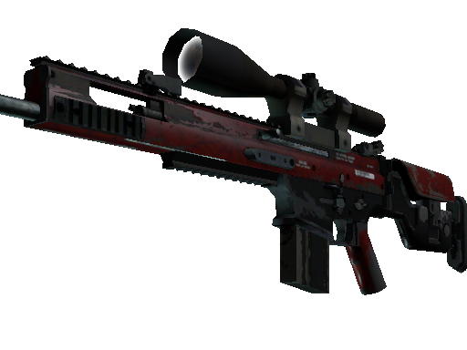 SCAR-20 | Crimson Web (Field-Tested)