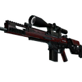 SCAR-20 | Crimson Web (Field-Tested)