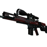 SCAR-20 | Crimson Web (Field-Tested)