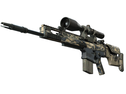 SCAR-20 | Stone Mosaico (Well-Worn)