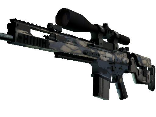 SCAR-20 | Stone Mosaico (Well-Worn)