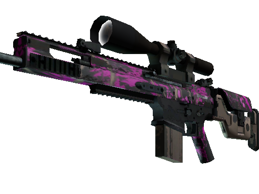 SCAR-20 | Splash Jam (Well-Worn)