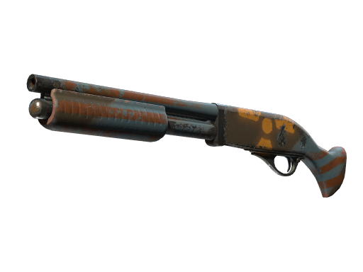 Souvenir Sawed-Off | Irradiated Alert (Well-Worn)