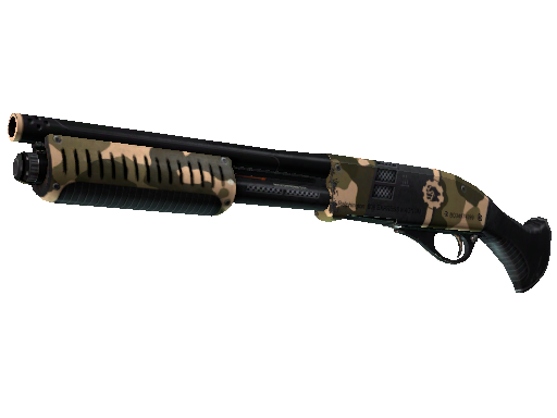 StatTrak™ Sawed-Off | Black Sand (Well-Worn)