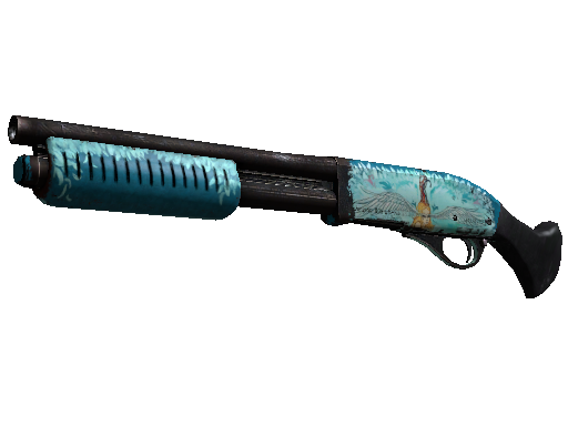 Image for the Sawed-Off | Serenity weapon skin in Counter Strike 2