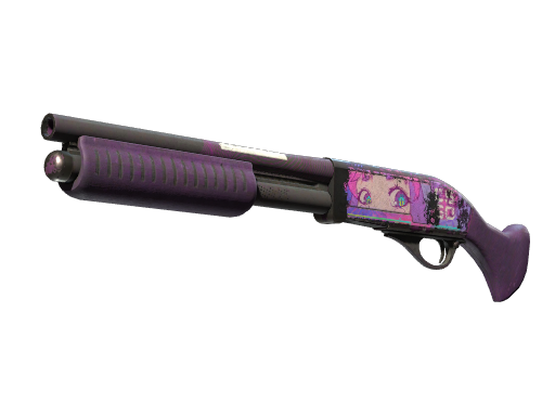 StatTrak™ Sawed-Off | Kiss♥Love (Battle-Scarred)