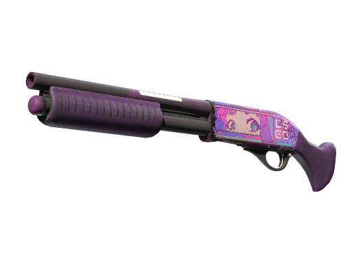 StatTrak™ Sawed-Off | Kiss♥Love (Well-Worn)