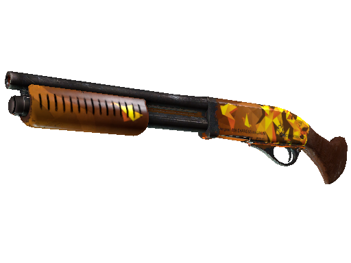 StatTrak™ Sawed-Off | Origami (Well-Worn)