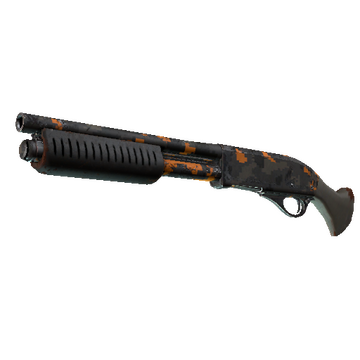 StatTrak™ Sawed-Off | Orange DDPAT (Field-Tested)
