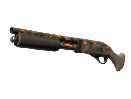 Abgesägte Schrotflinte (StatTrak™) | Orangenes DDPAT