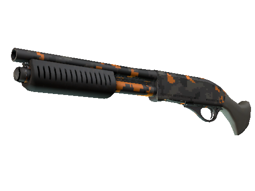 Image for the Sawed-Off | Orange DDPAT weapon skin in Counter Strike 2
