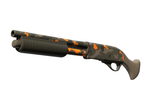 StatTrak™ Sawed-Off | Orange DDPAT (Minimal Wear)