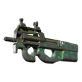 P90 | Mustard Gas (Battle-Scarred)