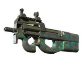 P90 | Mustard Gas (Battle-Scarred)