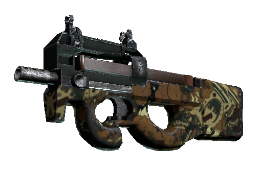 StatTrak™ P90 | Cocoa Rampage (Well-Worn)