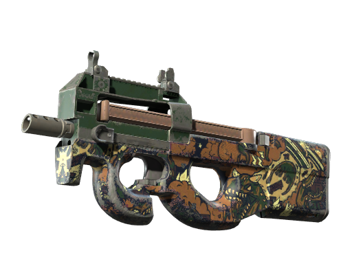 P90 | Cocoa Rampage (Well-Worn)