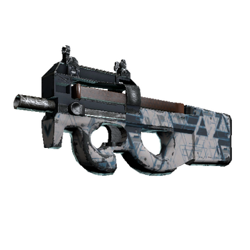 Souvenir P90 | Schematic (Well-Worn)