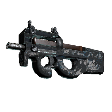 Souvenir P90 | Schematic (Battle-Scarred)