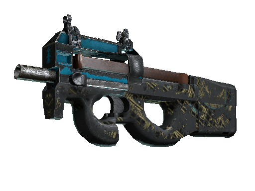 Souvenir P90 | Facility Negative (Battle-Scarred)