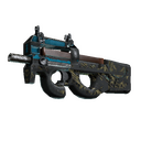 Souvenir P90 | Facility Negative (Battle-Scarred)