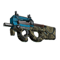 Souvenir P90 | Facility Negative (Well-Worn)