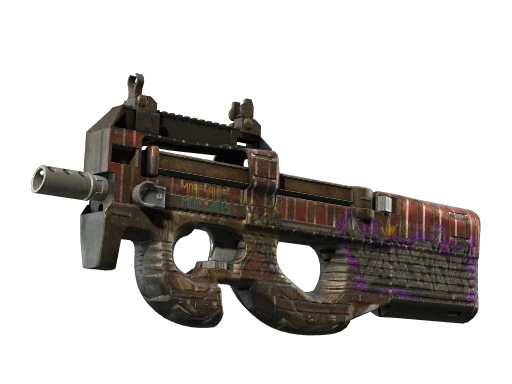 StatTrak™ P90 | Freight (Battle-Scarred)