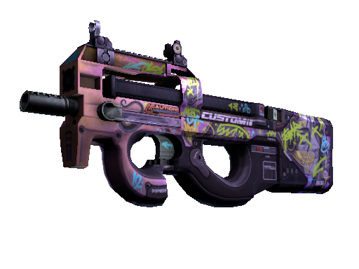 StatTrak™ P90 | Neoqueen (Well-Worn)