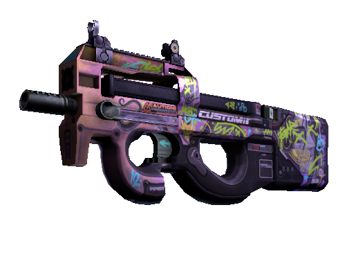 Image for the P90 | Neoqueen weapon skin in Counter Strike 2