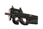 StatTrak™ P90 | Vent Rush (Battle-Scarred)